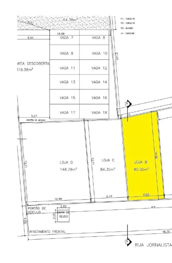 Depósito-Galpão, 84 m² - Foto 8