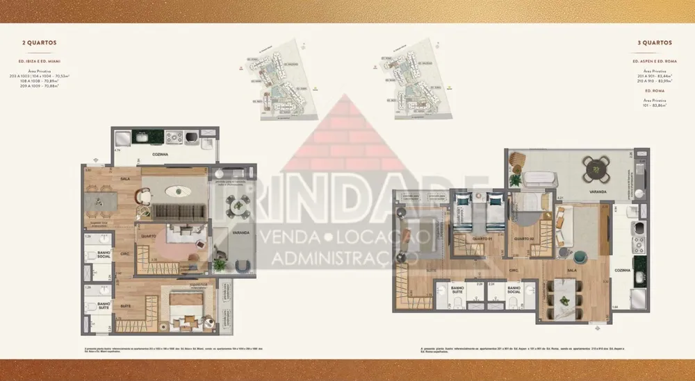 Apartamento, 2 quartos, 70 m² - Foto 13