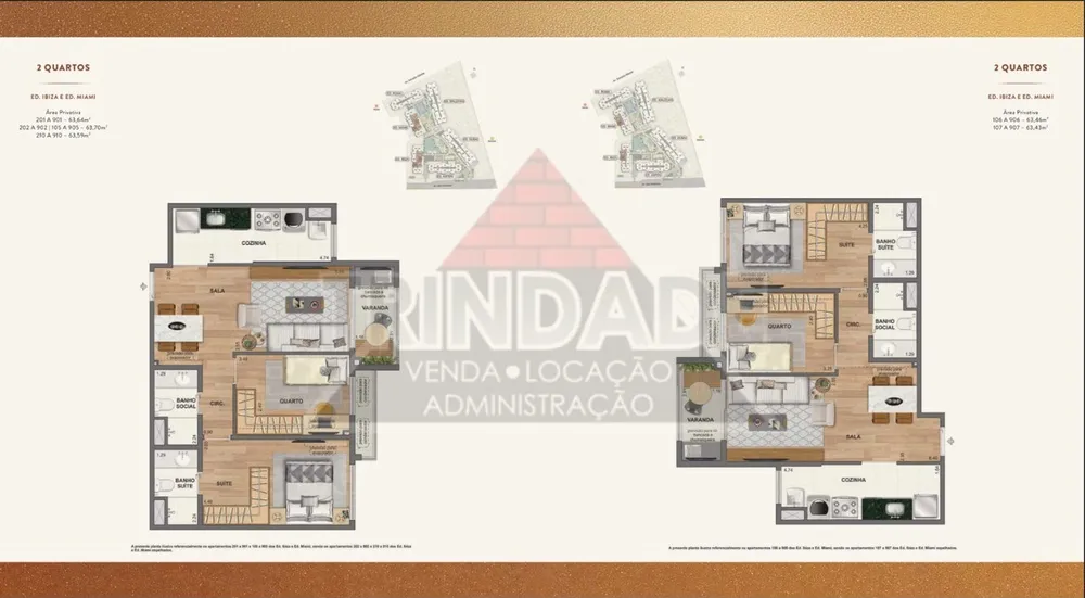 Apartamento, 2 quartos, 70 m² - Foto 12
