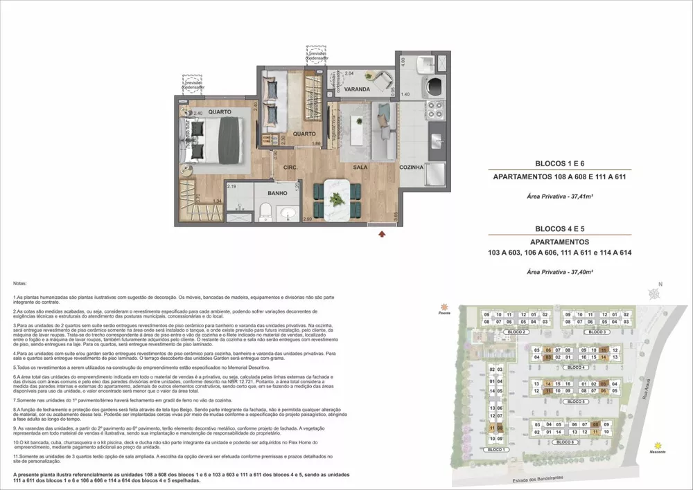 Apartamento, 2 quartos, 37 m² - Foto 5
