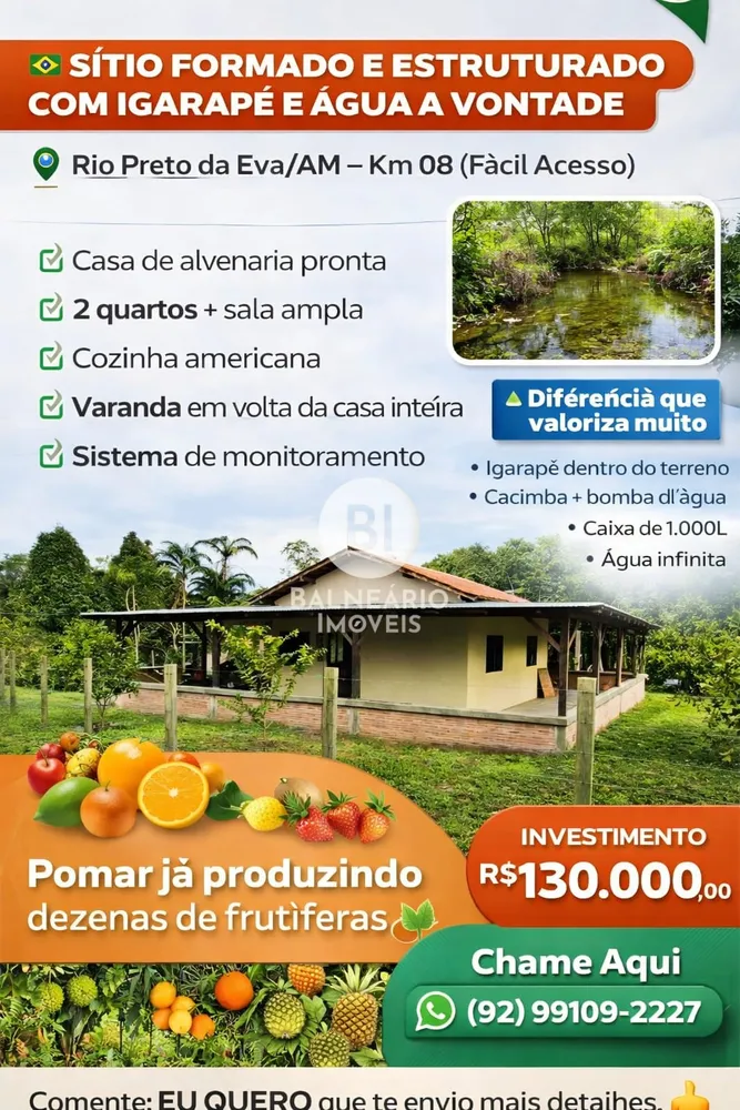 Sítio, 2 quartos, 7150 m² - Foto 4