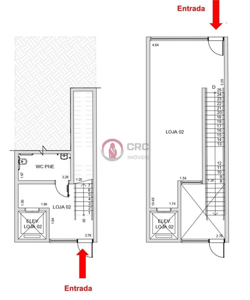 Loja-Salão, 78 m² - Foto 3