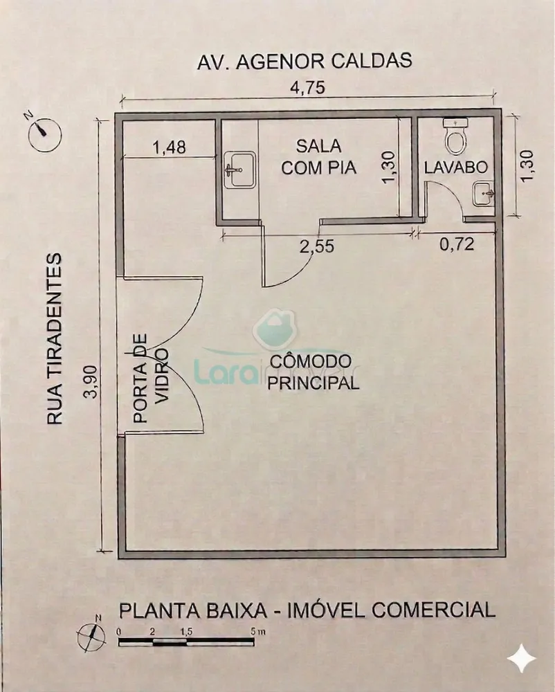 Loja-Salão, 20 m² - Foto 8