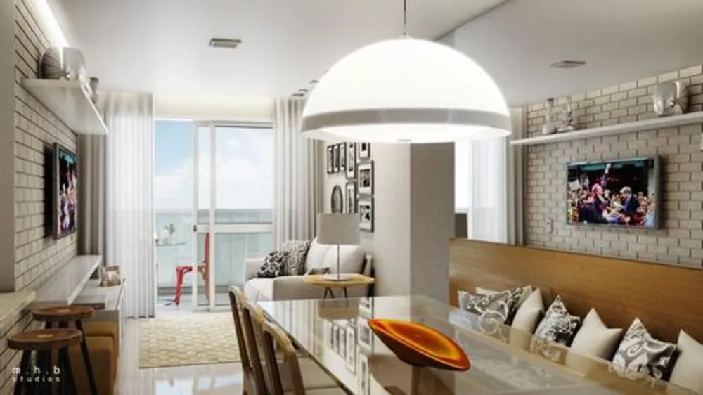 Apartamento, 2 quartos, 54 m² - Foto 2