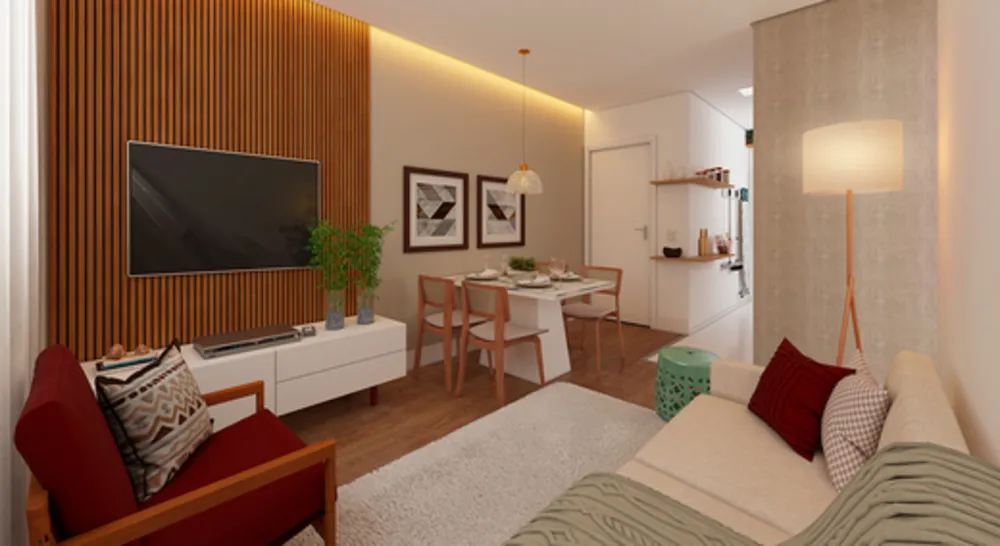 Apartamento, 2 quartos, 40 m² - Foto 2