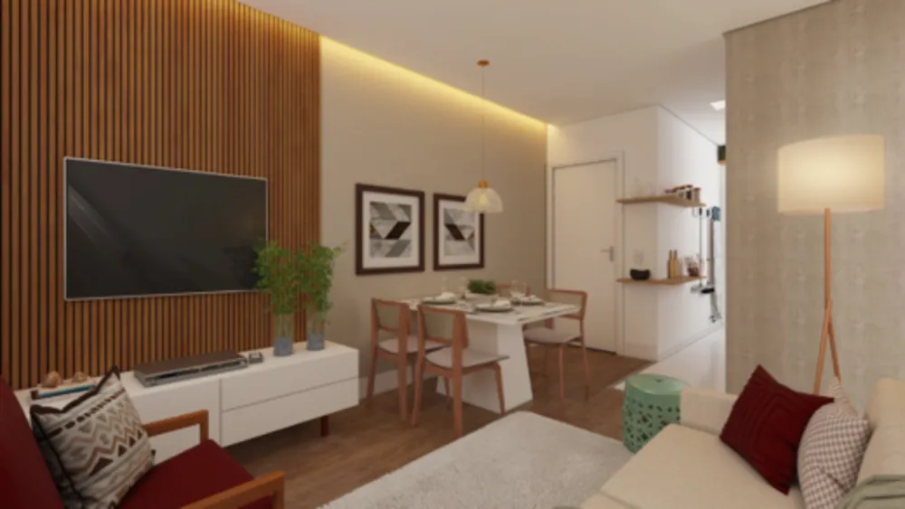 Apartamento, 2 quartos, 40 m² - Foto 2