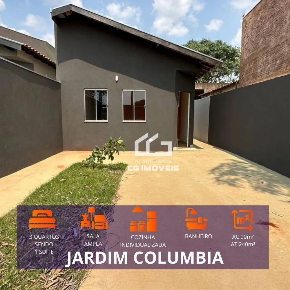 Casa, 3 quartos, 90 m² - Foto 1