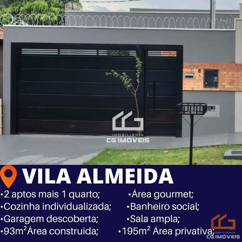 Casa, 3 quartos, 93 m² - Foto 1