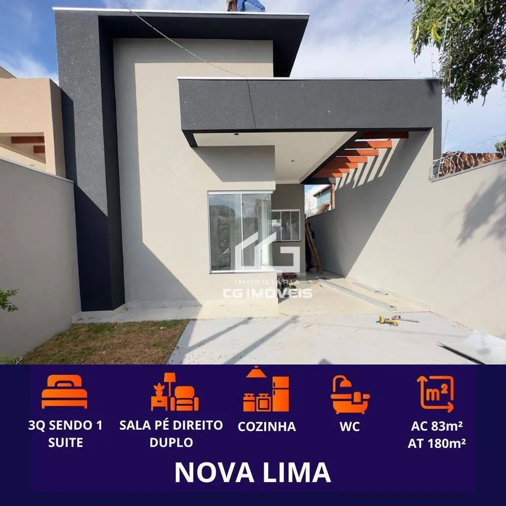 Casa, 3 quartos, 83 m² - Foto 1