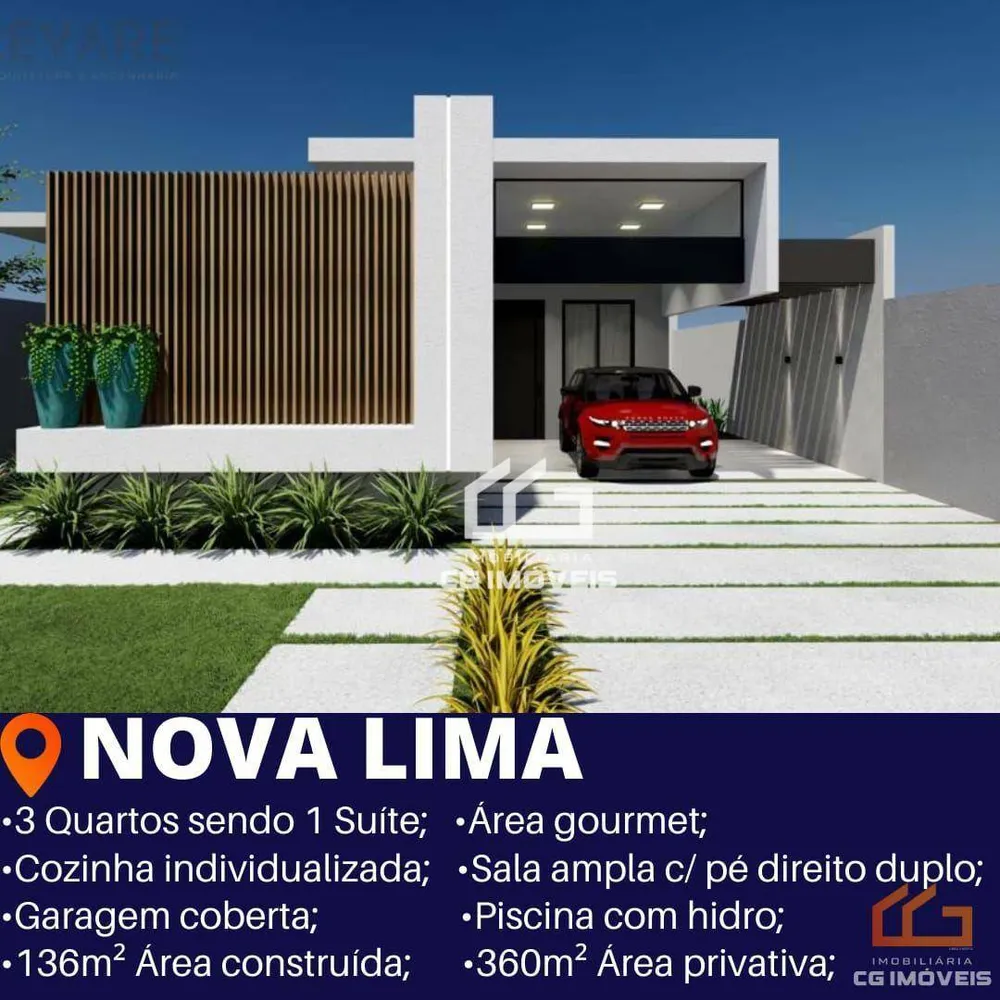 Casa, 3 quartos, 136 m² - Foto 1