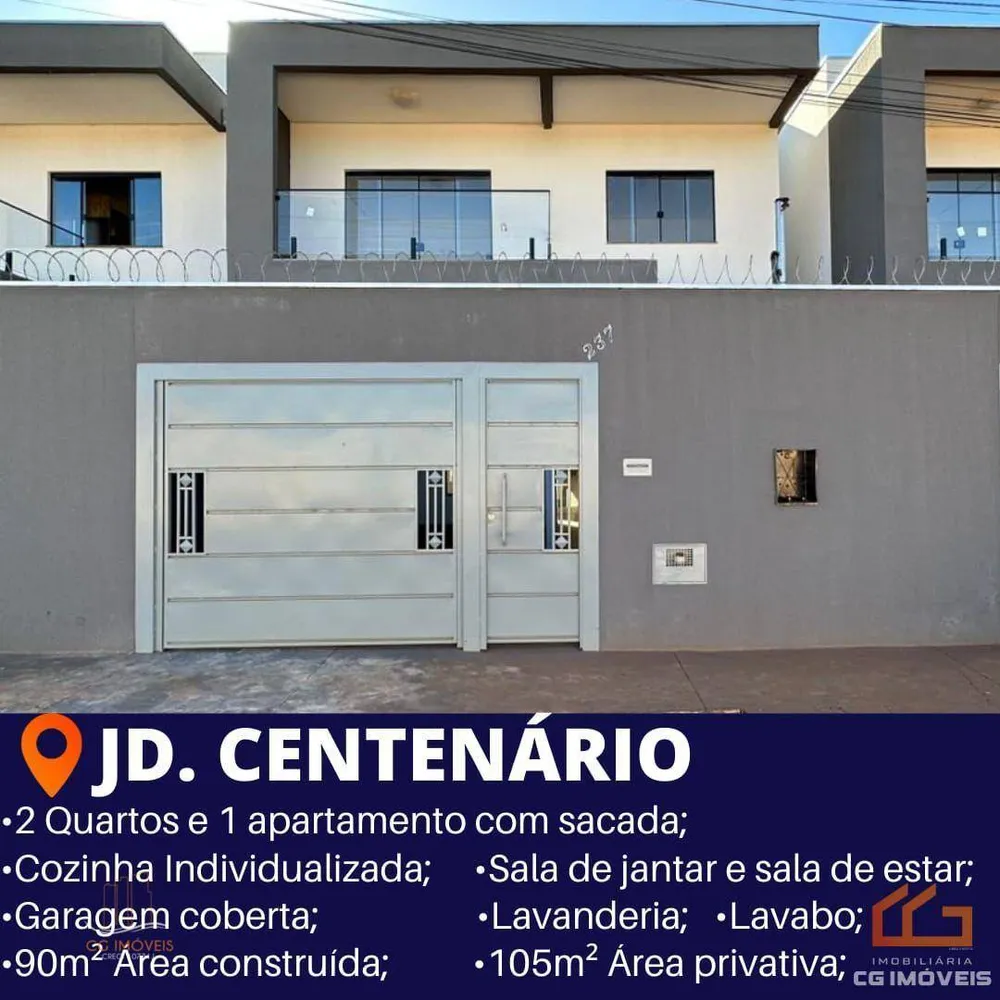 Sobrado, 3 quartos, 90 m² - Foto 1