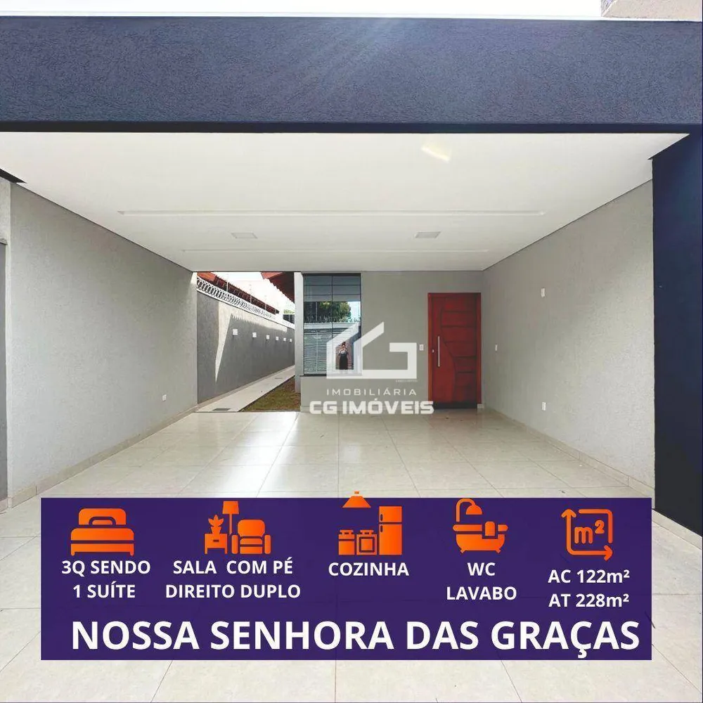 Casa, 3 quartos, 122 m² - Foto 1