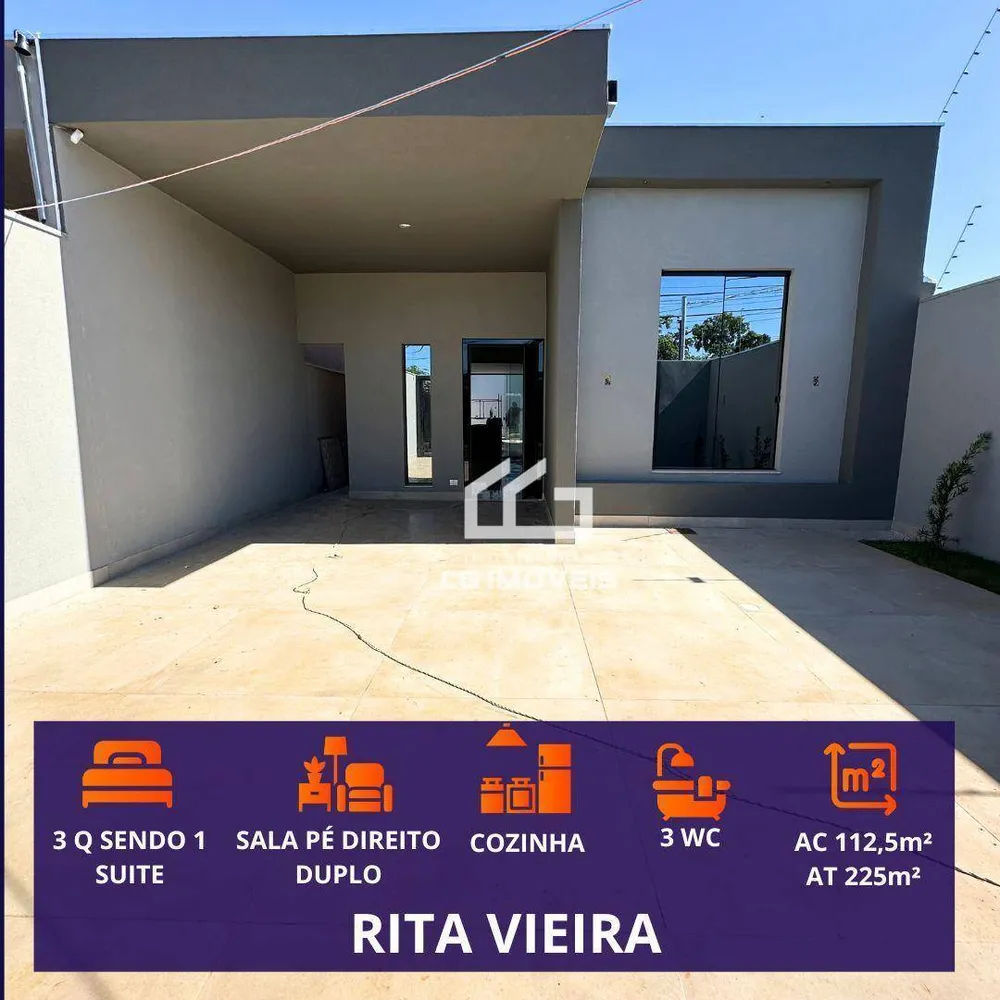 Casa, 3 quartos, 112 m² - Foto 1