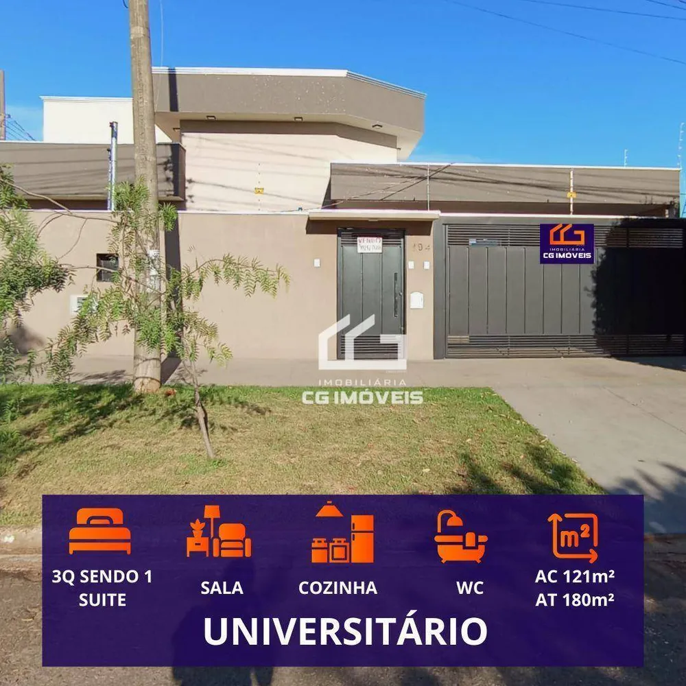 Casa, 3 quartos, 121 m² - Foto 1