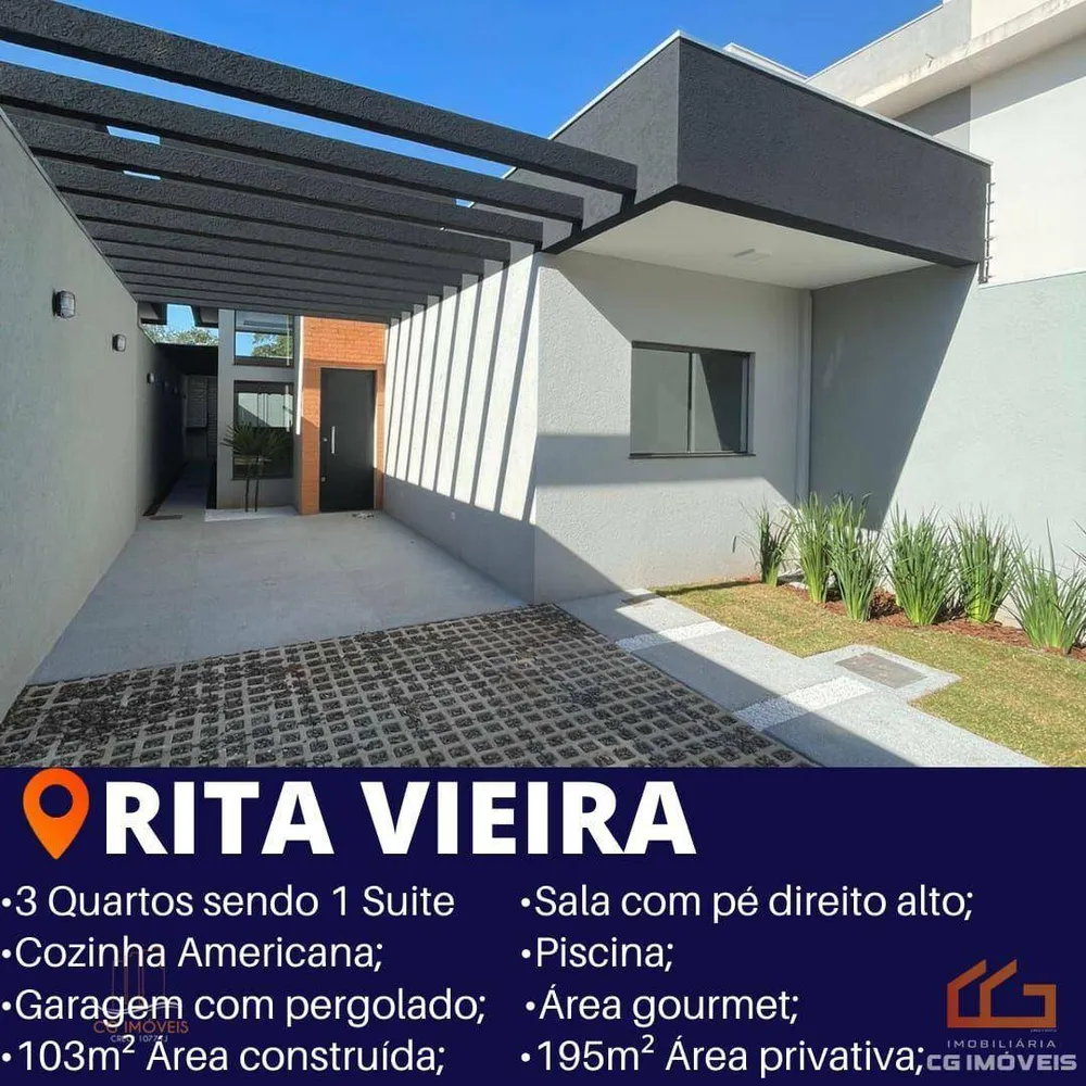 Casa, 3 quartos, 103 m² - Foto 1