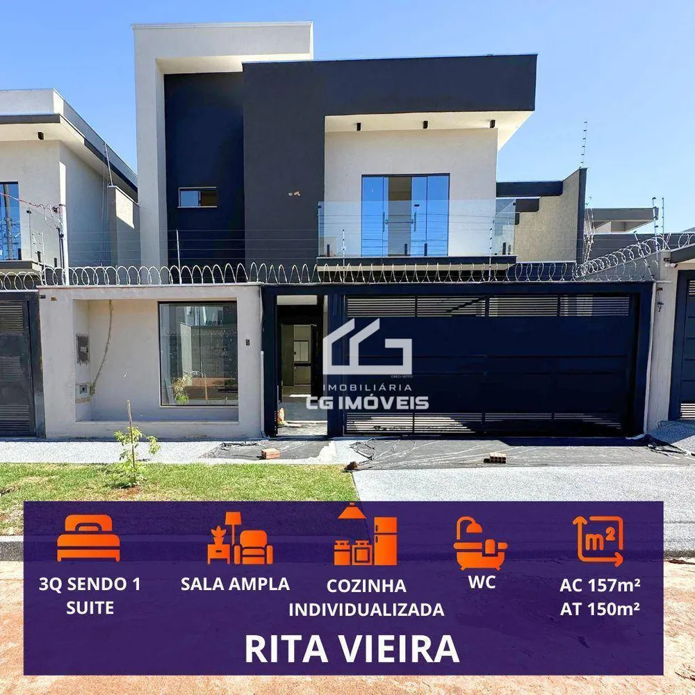 Sobrado, 3 quartos, 157 m² - Foto 1
