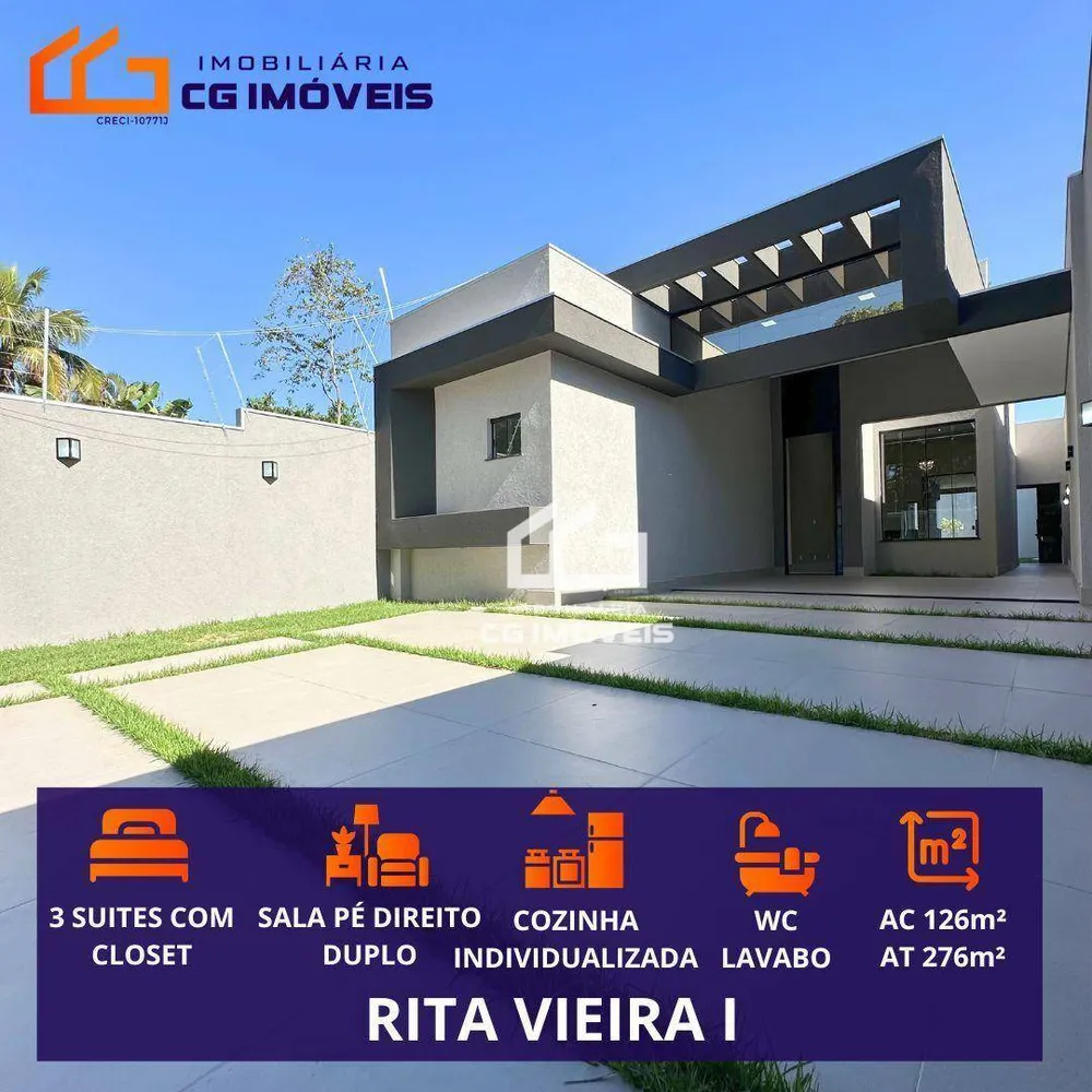 Casa, 3 quartos, 126 m² - Foto 1