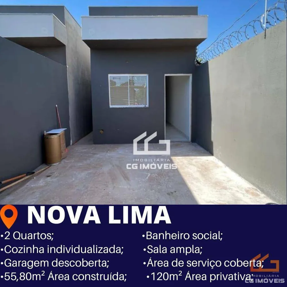 Casa, 2 quartos, 55 m² - Foto 1