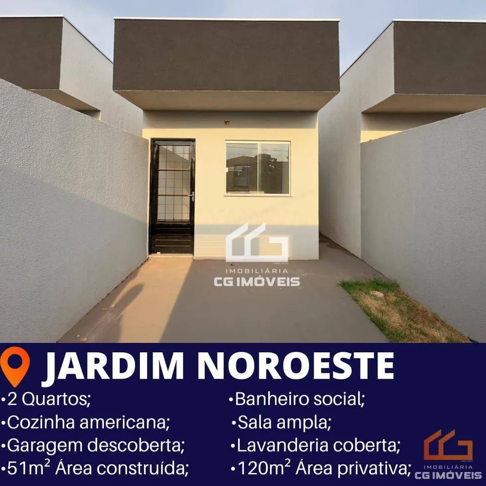 Casa, 2 quartos, 51 m² - Foto 1
