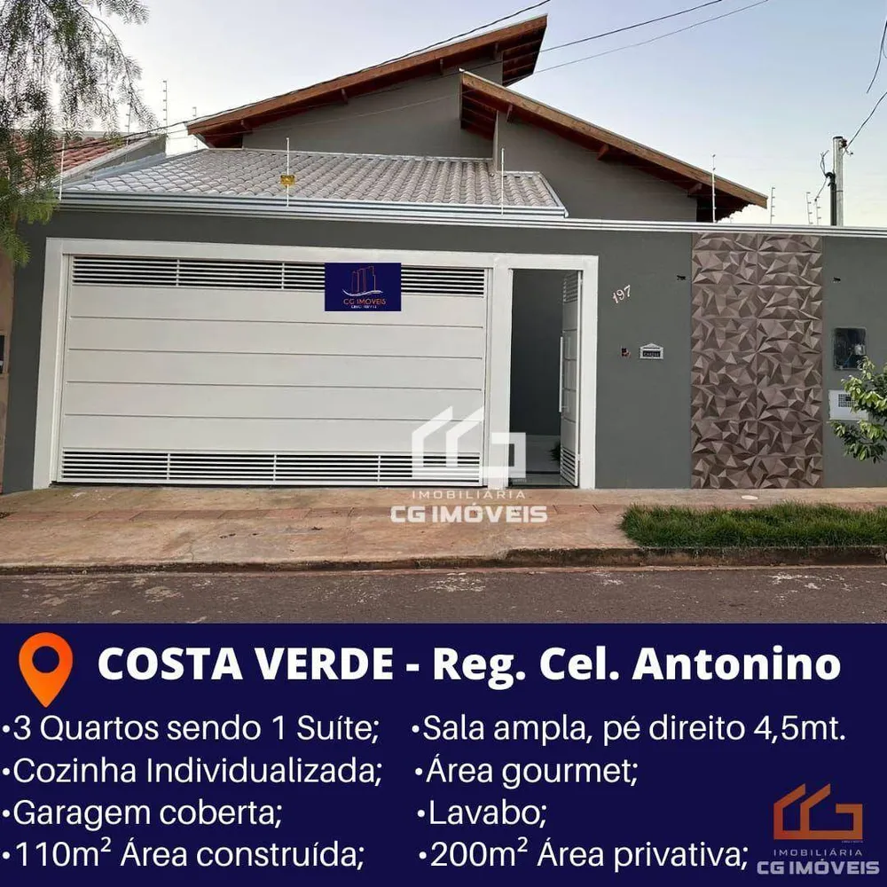 Casa, 3 quartos, 110 m² - Foto 1