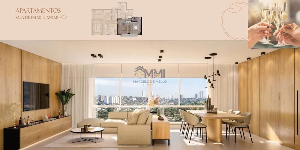 Apartamento, 3 quartos, 99 m² - Foto 1