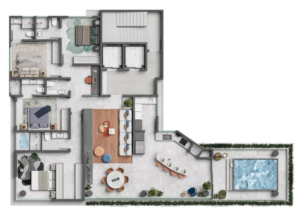 Apartamento, 4 quartos, 178 m² - Foto 15