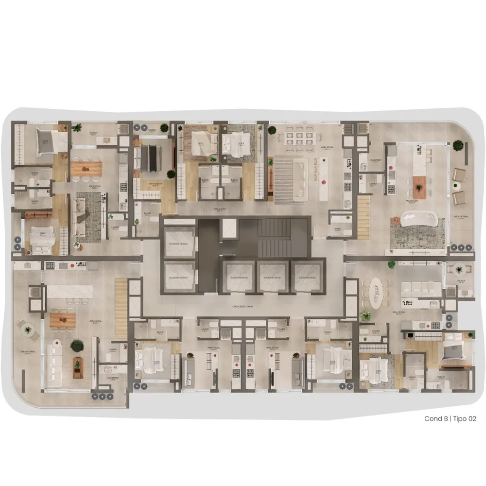 Apartamento, 2 quartos, 80 m² - Foto 7