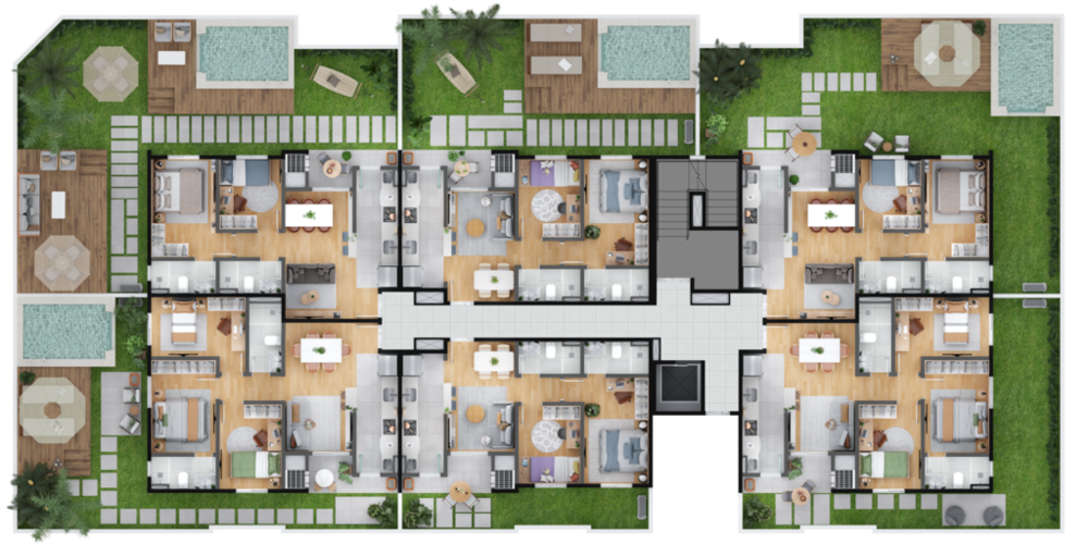 Apartamento à venda com 3 quartos, 63m² - Foto 18