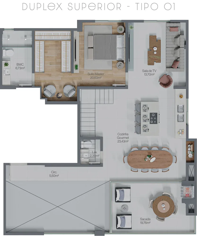Apartamento, 3 quartos, 125 m² - Foto 7