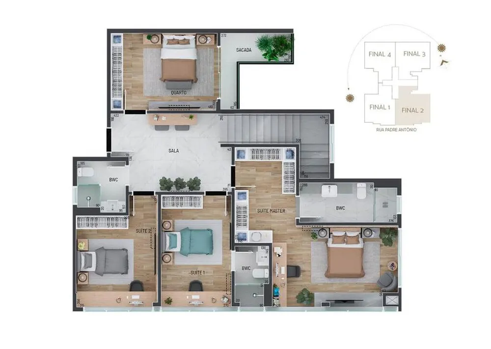 Cobertura, 4 quartos, 281 m² - Foto 11