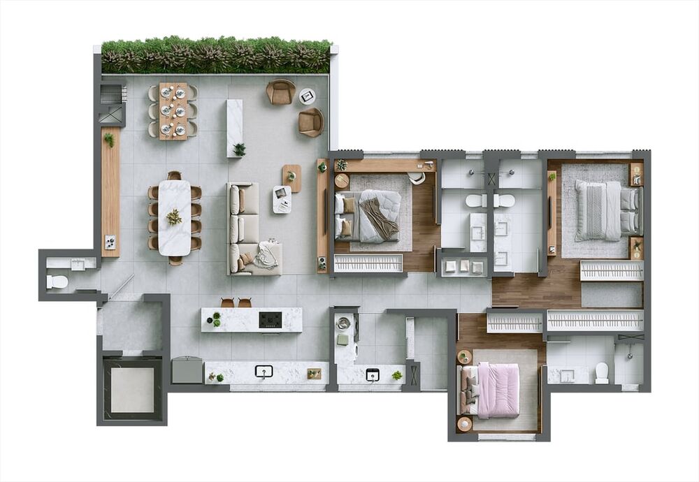 Apartamento, 3 quartos, 225 m² - Foto 6