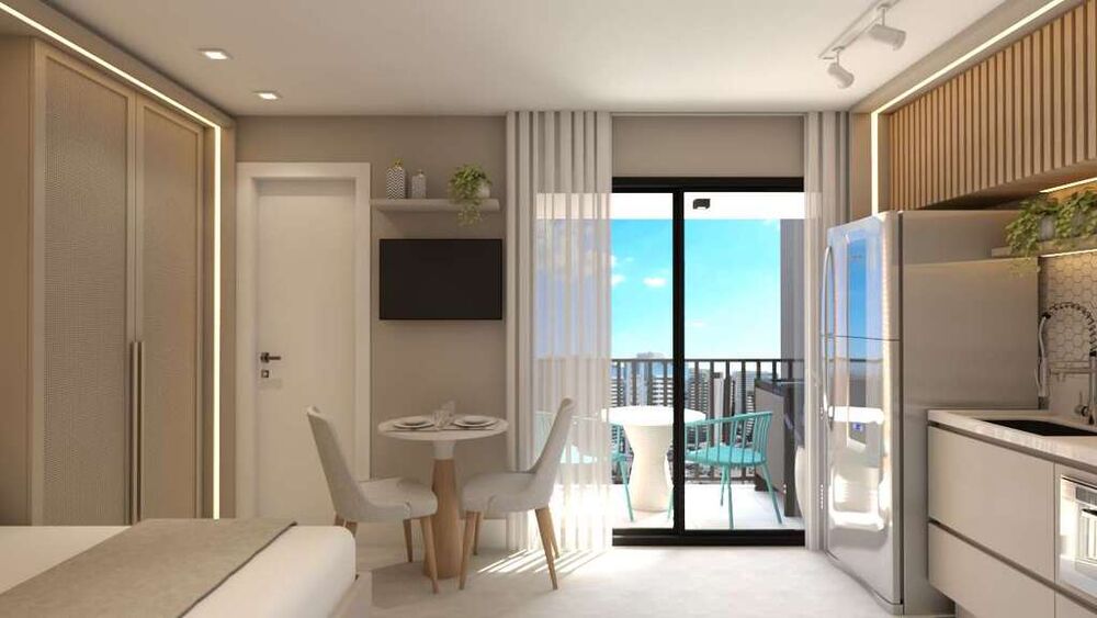 Apartamento à venda com 1 quarto, 22m² - Foto 3