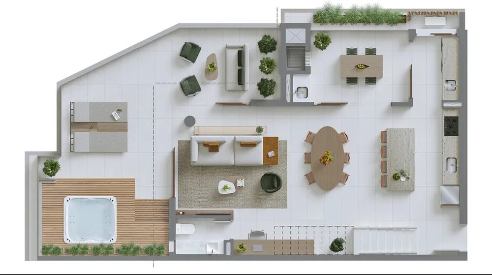 Apartamento, 3 quartos, 154 m² - Foto 1