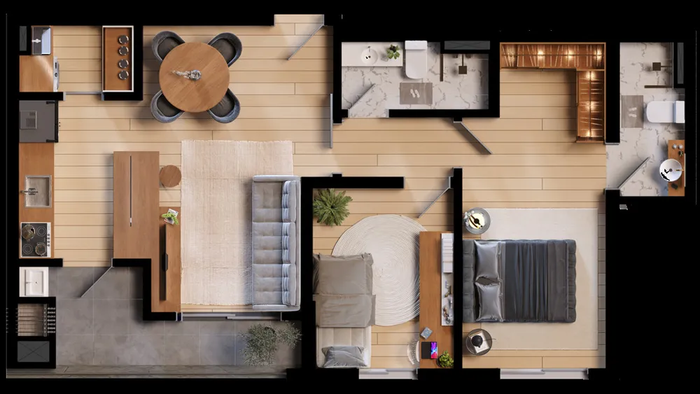 Apartamento, 2 quartos, 64 m² - Foto 4