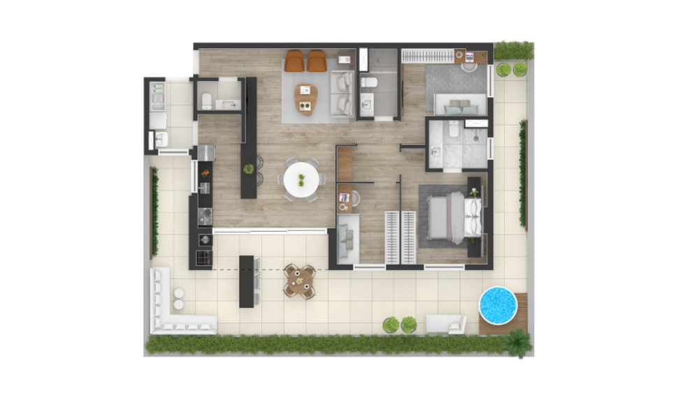 Apartamento à venda com 2 quartos, 72m² - Foto 8