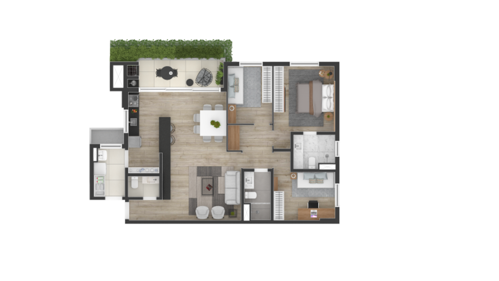 Apartamento à venda com 2 quartos, 72m² - Foto 7