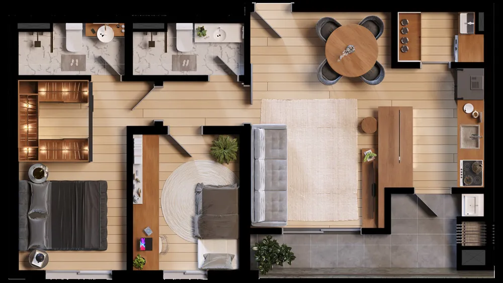 Apartamento, 3 quartos, 90 m² - Foto 7