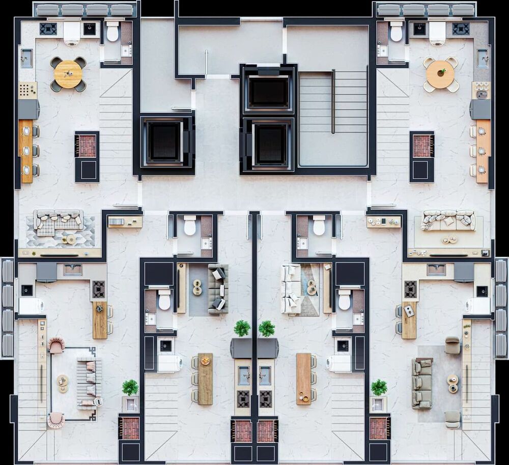 Apartamento, 2 quartos, 74 m² - Foto 1