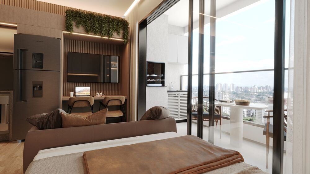 Apartamento à venda com 1 quarto, 30m² - Foto 2