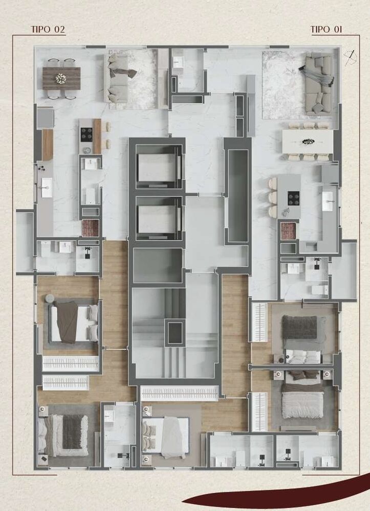 Apartamento, 2 quartos, 73 m² - Foto 8