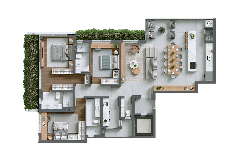 Apartamento, 3 quartos, 147 m² - Foto 49