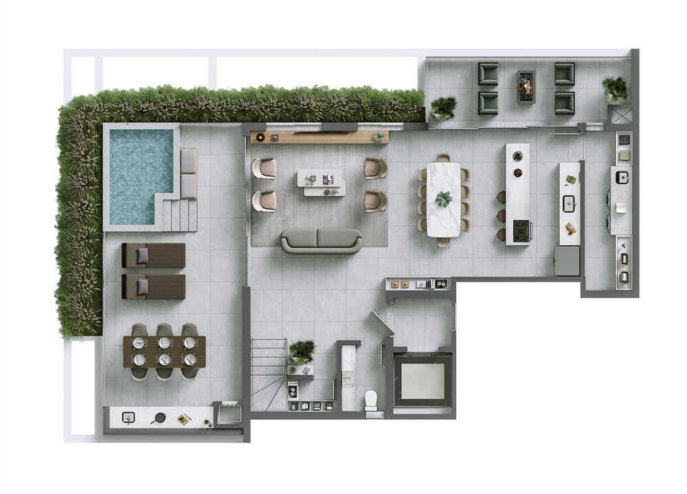 Apartamento, 3 quartos, 147 m² - Foto 52