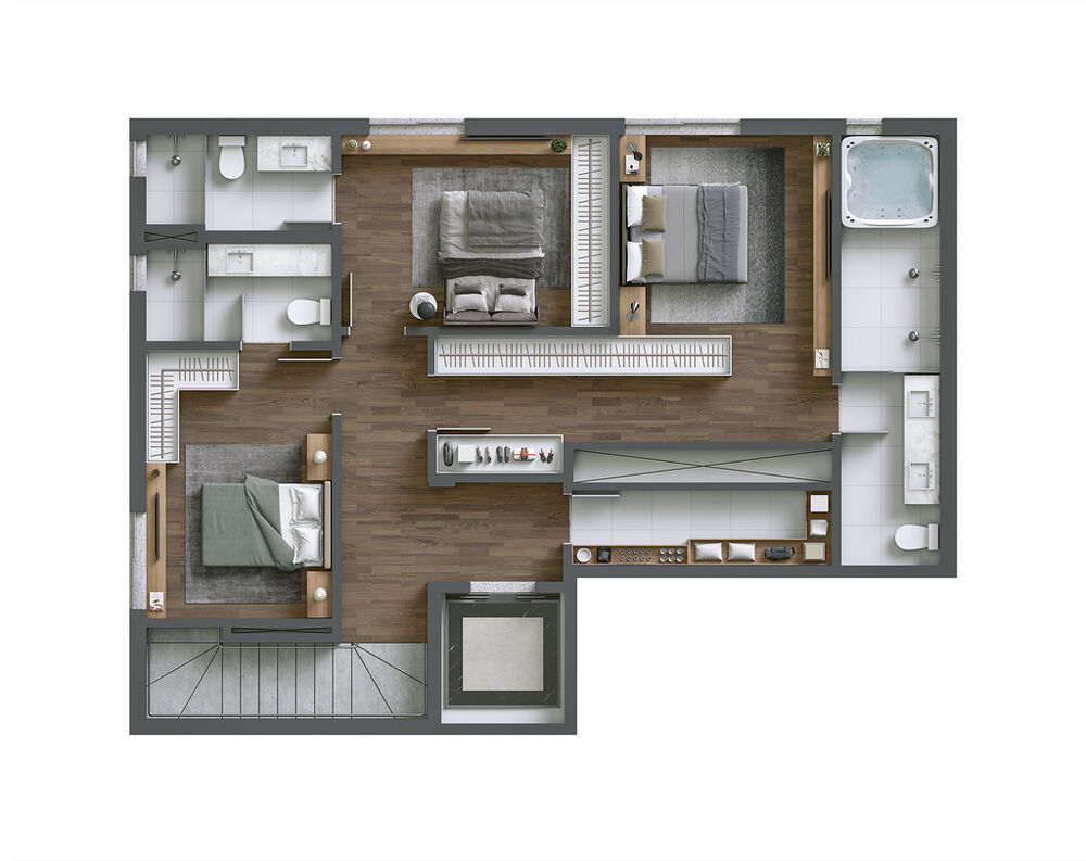 Apartamento, 3 quartos, 147 m² - Foto 72