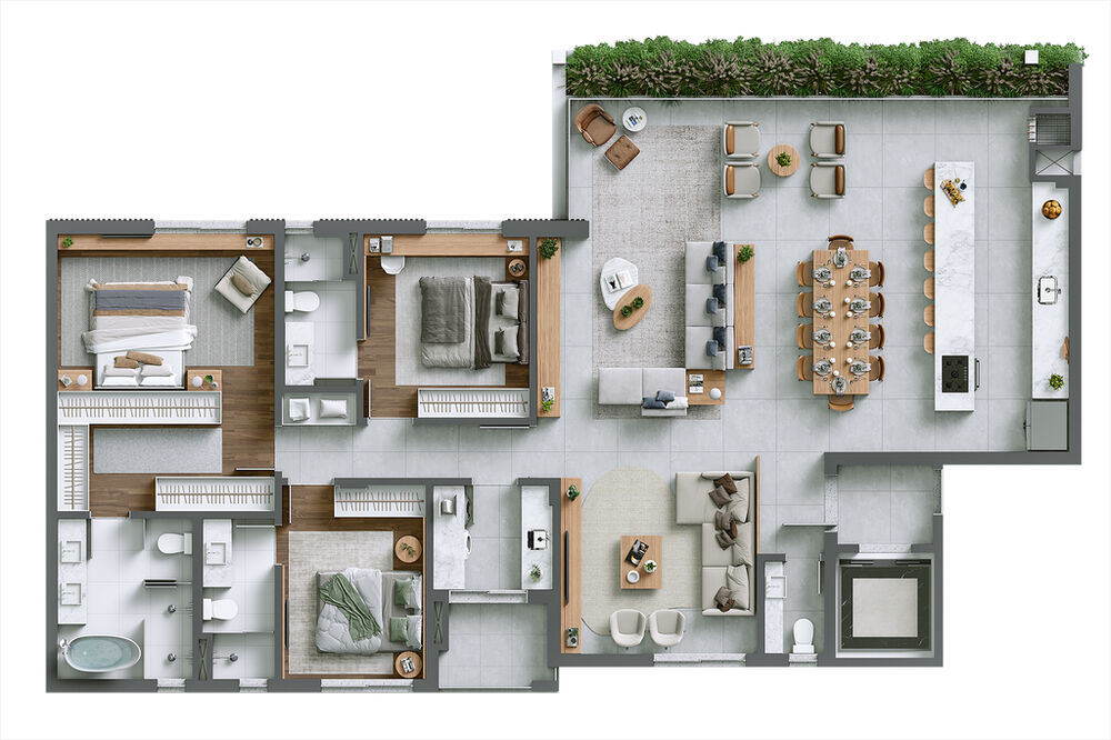 Apartamento, 3 quartos, 147 m² - Foto 25