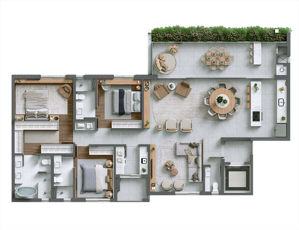 Apartamento, 3 quartos, 147 m² - Foto 12