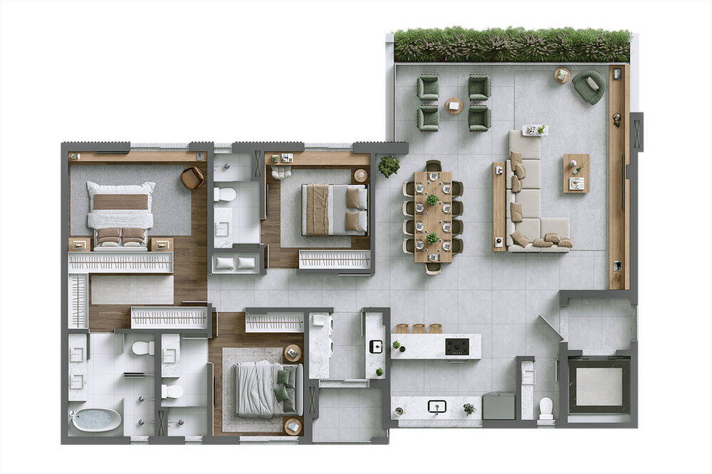 Apartamento, 3 quartos, 147 m² - Foto 24