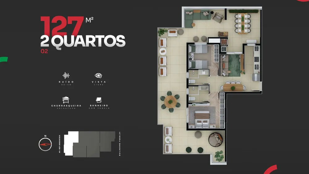 Apartamento, 1 quarto, 29 m² - Foto 5