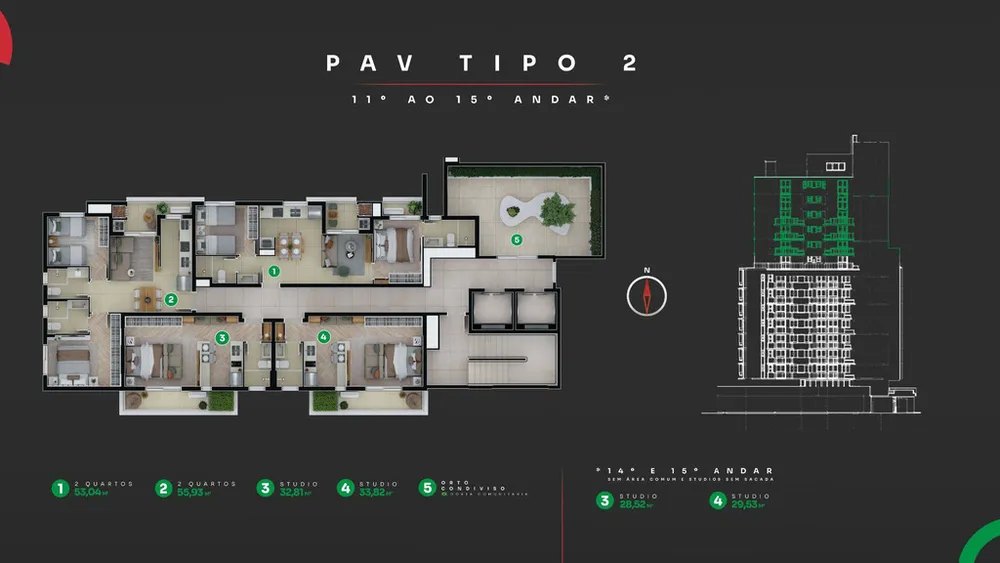 Apartamento, 1 quarto, 29 m² - Foto 7