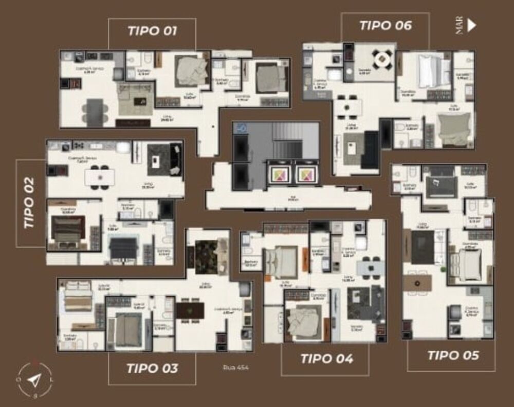 Apartamento, 2 quartos, 61 m² - Foto 3
