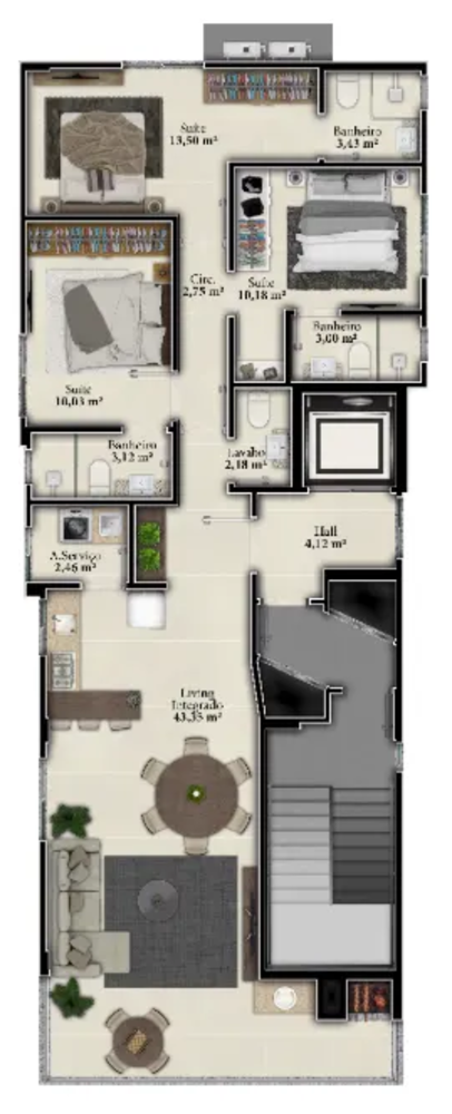 Apartamento, 3 quartos, 108 m² - Foto 4